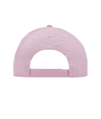 Unisex Brushed 6 Panel Cap Rose 7694