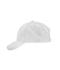 Unisex Brushed 6 Panel Cap White 7694