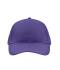 Unisex Brushed 6 Panel Cap Mauve 7694