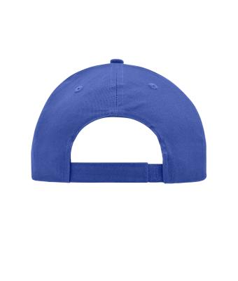 Unisexe Casquette 6 panneaux coton brossé Royal 7694