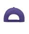 Unisexe Casquette 6 panneaux coton brossé Mauve 7694