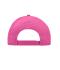 Unisexe Casquette 6 panneaux coton brossé Rose-vif 7694