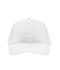 Unisexe Casquette 6 panneaux coton brossé Blanc 7694