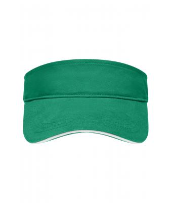 Unisex Sandwich Sunvisor Green/white 7699