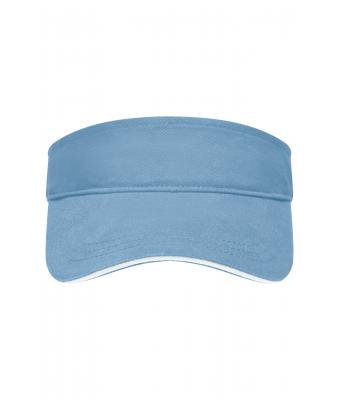 Unisex Sandwich Sunvisor Light-blue/white 7699