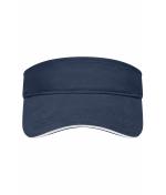Unisex Sandwich Sunvisor Navy/white 7699