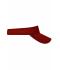 Unisex Sandwich Sunvisor Dieprood/wit 7699