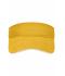 Unisex Sandwich Sunvisor Goudgeel/wit 7699