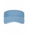 Unisex Sandwich Sunvisor Lichtblauw/wit 7699