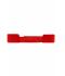Unisex Sandwich Sunvisor Rood/wit 7699