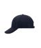 Unisex 6 Panel Softlining Raver Cap Navy 7700