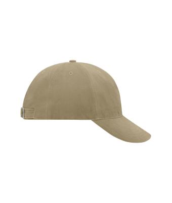 Unisex 6 Panel Softlining Raver Cap Dark-khaki 7700