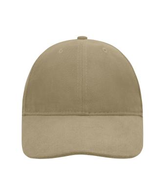 Unisex 6 Panel Softlining Raver Cap Dark-khaki 7700
