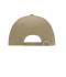 Unisex 6 Panel Softlining Raver Cap Dark-khaki 7700