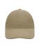Unisex 6 Panel Softlining Raver Cap Dark-khaki 7700