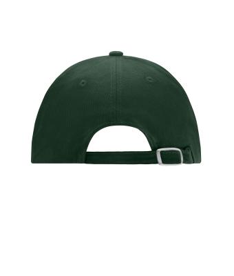 Unisex 6 Panel Softlining Raver Cap Dark-green 7700