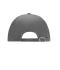 Unisexe Casquette 6 panneaux coton brossé lourd Gris-foncé 7700