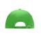 Unisexe Casquette 6 panneaux coton brossé lourd Vert-citron 7700