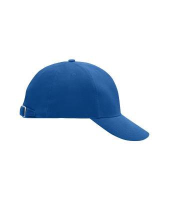 Unisex 6 Panel Raver Cap Laminated Royal 7701