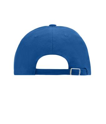 Unisex 6 Panel Raver Cap Laminated Royal 7701