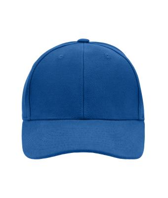 Unisex 6 Panel Raver Cap Laminated Royal 7701