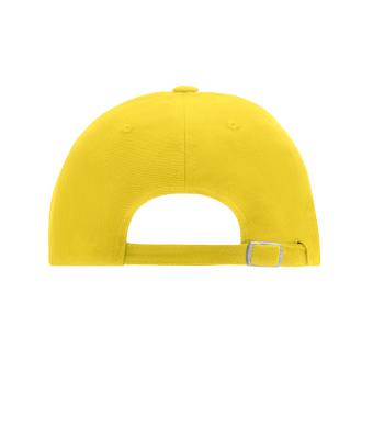 Unisex 6 Panel Raver Cap Laminated Sun-yellow 7701