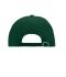 Unisex 6 Panel Raver Cap Laminated Dark-green 7701