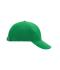 Unisex 6 Panel Raver Cap Laminated Fern-green 7701