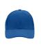 Unisex 6 Panel Raver Cap Laminated Royal 7701
