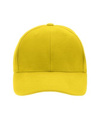 Unisex 6 Panel Raver Cap Laminated Sun-yellow 7701