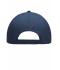 Unisex 6 Panel Polyester Peach Cap Navy 7704