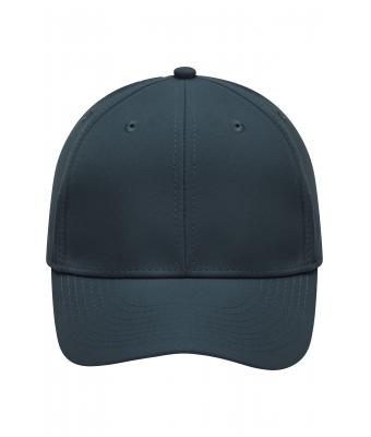 Unisex 6 Panel Polyester Peach Cap Iron-grey 7704