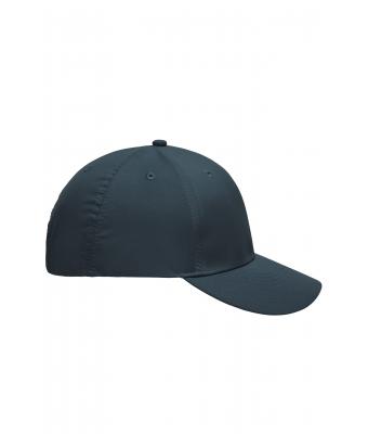 Unisex 6 Panel Polyester Peach Cap Ijzergrijs 7704