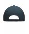 Unisex 6 Panel Polyester Peach Cap Ijzergrijs 7704