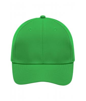 Unisex 6 Panel Polyester Peach Cap Green 7704