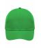 Unisex 6 Panel Polyester Peach Cap Green 7704