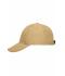 Unisex 6 Panel Pack-a-Cap Licht khaki 7707