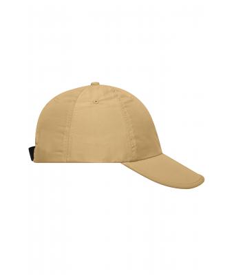Unisex 6 Panel Pack-a-Cap Licht khaki 7707