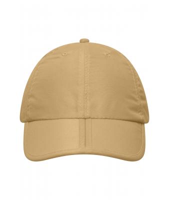 Unisex 6 Panel Pack-a-Cap Licht khaki 7707