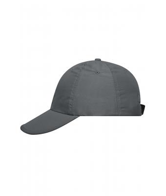 Unisex 6 Panel Pack-a-Cap Donkergrijs 7707