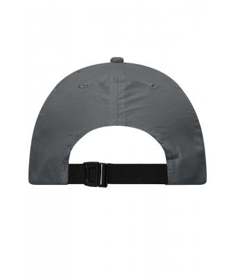 Unisex 6 Panel Pack-a-Cap Donkergrijs 7707