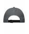 Unisex 6 Panel Pack-a-Cap Donkergrijs 7707