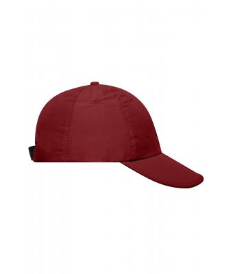 Unisex 6 Panel Pack-a-Cap Dieprood 7707