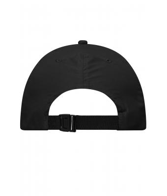Unisex 6 Panel Pack-a-Cap Black 7707