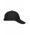 Unisex 6 Panel Pack-a-Cap Zwart 7707
