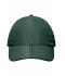 Unisexe Casquette 6 panneaux pliable en microfibre Vert-foncé 7707