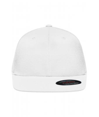 Unisexe Casquette rappeur Flexfit® Blanc 7715