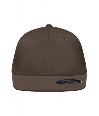 Unisexe Casquette rappeur Flexfit® Marron-foncé 7715