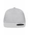Unisexe Casquette rappeur Flexfit® Gris-clair 7715