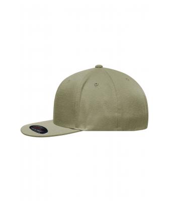 Unisex Flexfit® Flat Peak Cap Khaki 7715